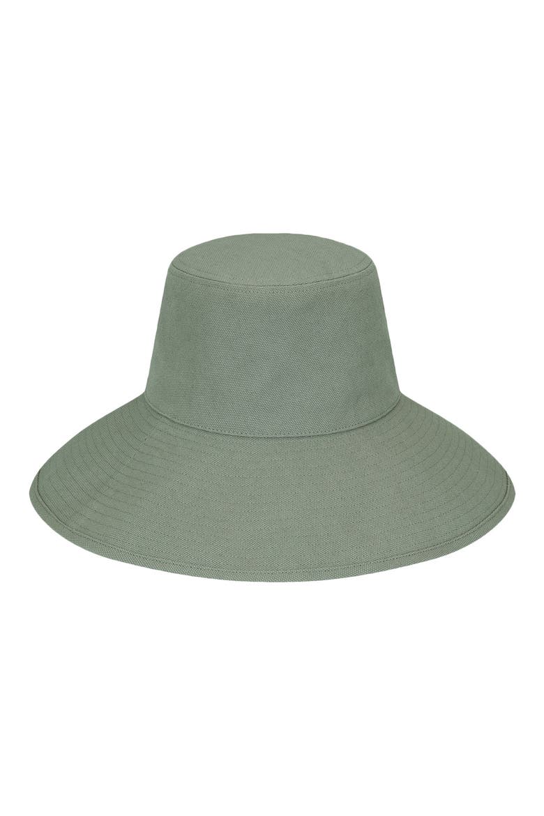 Holiday Cotton Canvas Bucket Hat, Alternate, color, GREEN