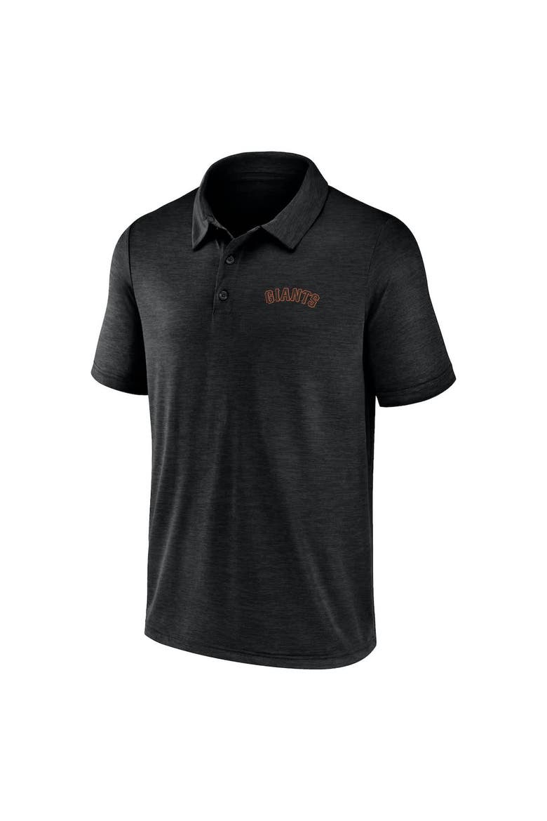Men's  Black San Francisco Giants Unstoppable Polo, Alternate, color, Black
