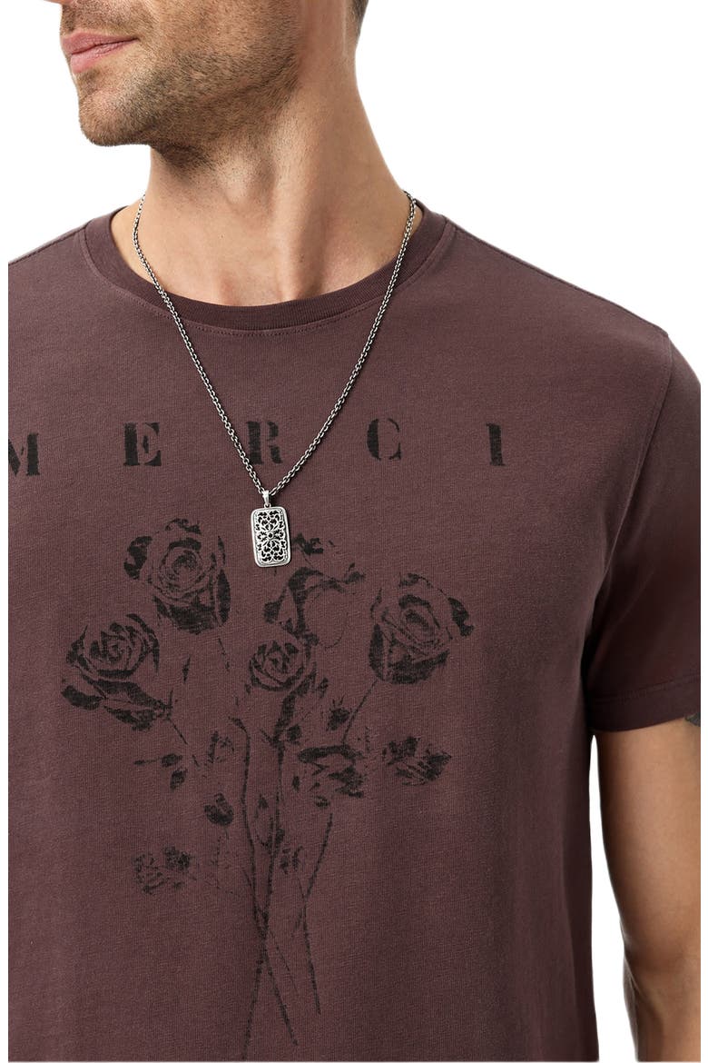 Merci Graphic T-Shirt, Alternate, color, MERLOT