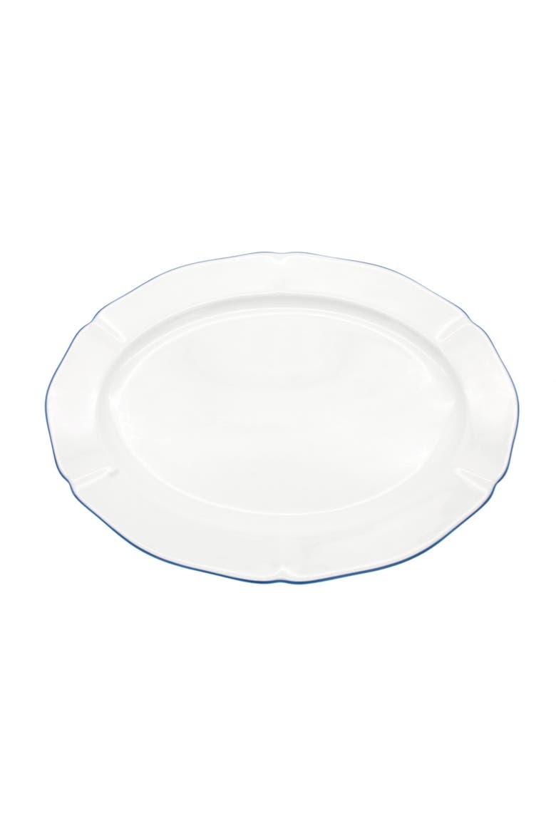 Amelie Oval Platter, Main, color, Royal Blue