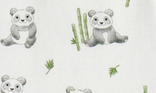 Shop L'ovedbaby Organic Cotton Romper In Baby Panda