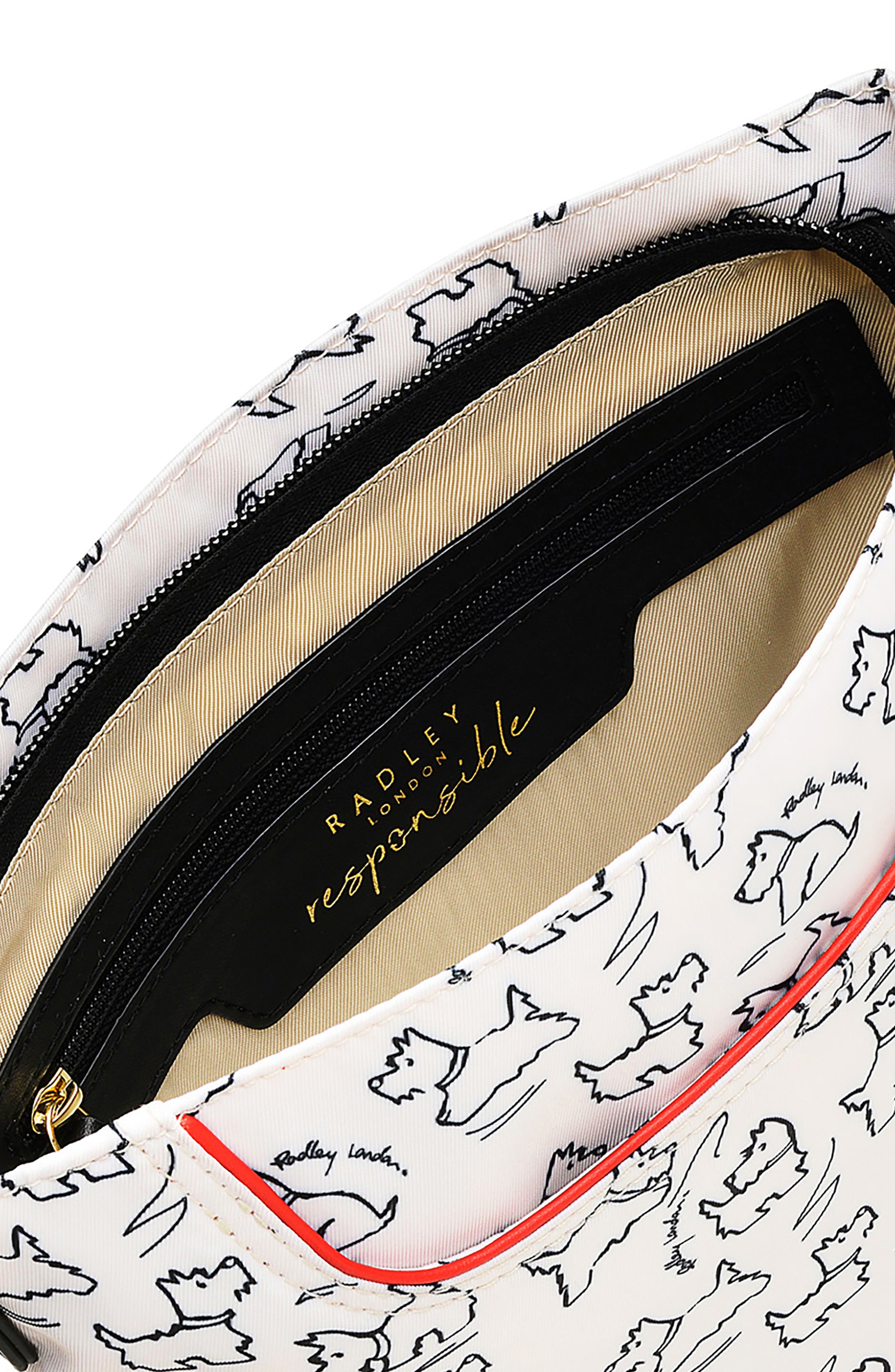 Radley Sketch 24/7 Crossbody Bag, Alternate, color, Chalk