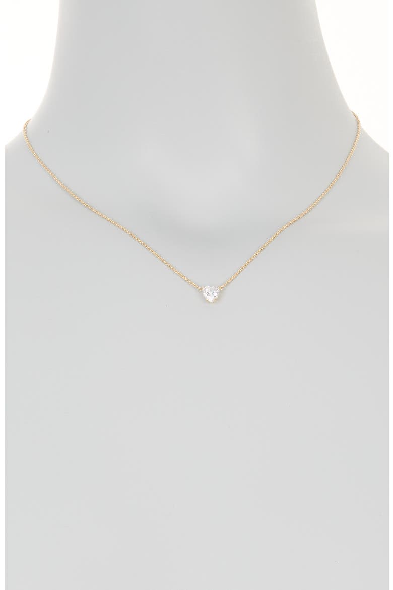 Heart Pendant Necklace, Alternate, color, GOLD