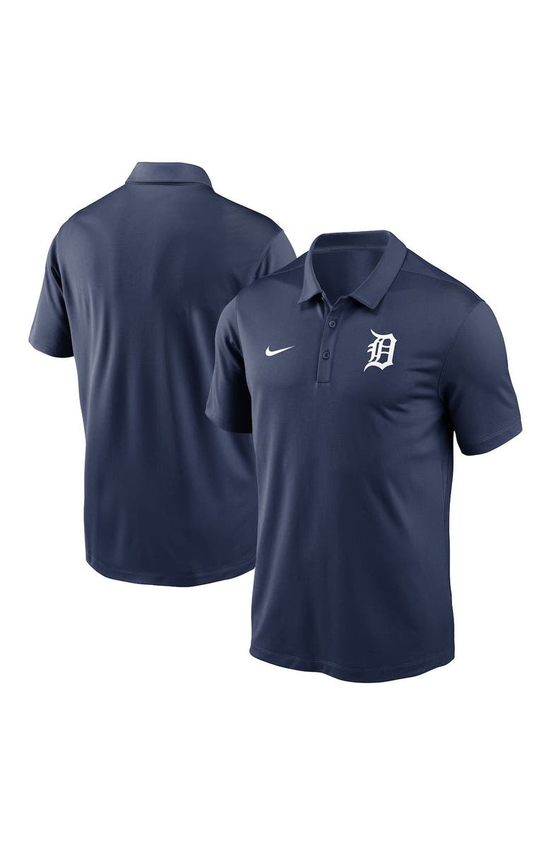 Nike Men's Nike Navy Detroit Tigers Agility Performance Polo, Main, color, 