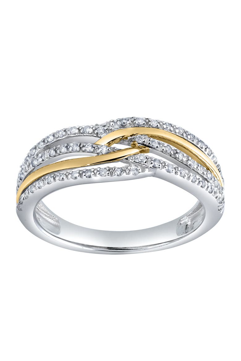 Amoura 0.20 Ct Natural Diamond 10K Gold Ring, Main, color, 10K White Gold