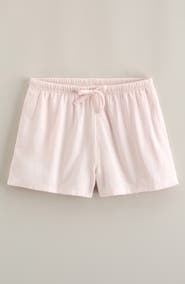 Treasure & Bond Kids' Linen Blend Drawstring Shorts