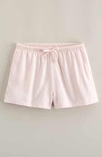 Kids' Linen Blend Drawstring Shorts