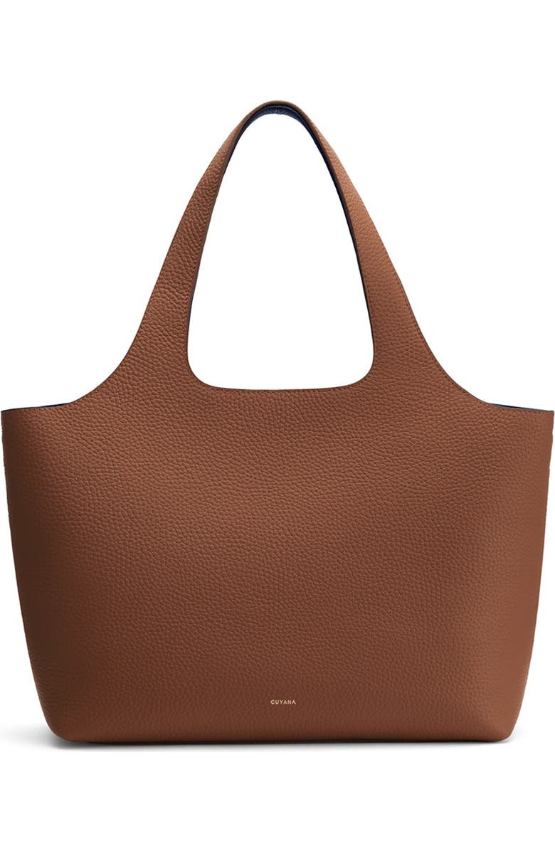 Cuyana System Tote 16-inch, Main, color, Dark Chestnut