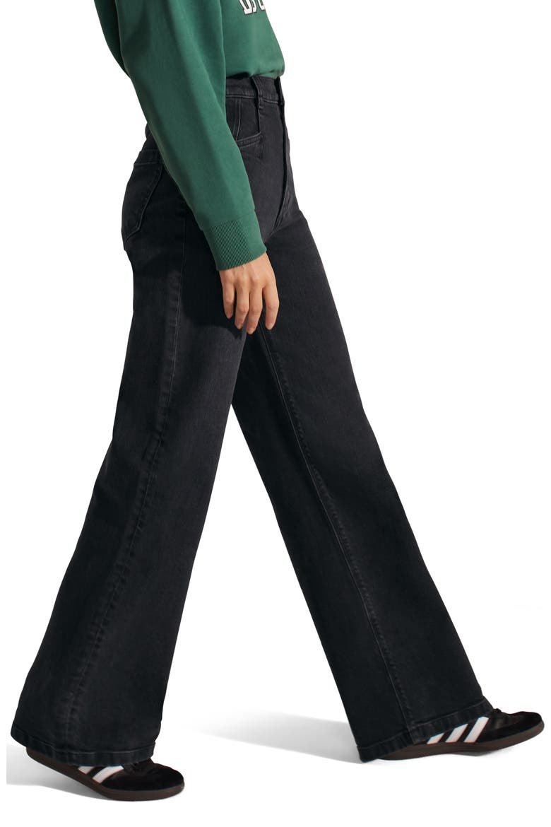 The Jordie Super High Waist Wide Leg Jeans, Alternate, color, BOULDER