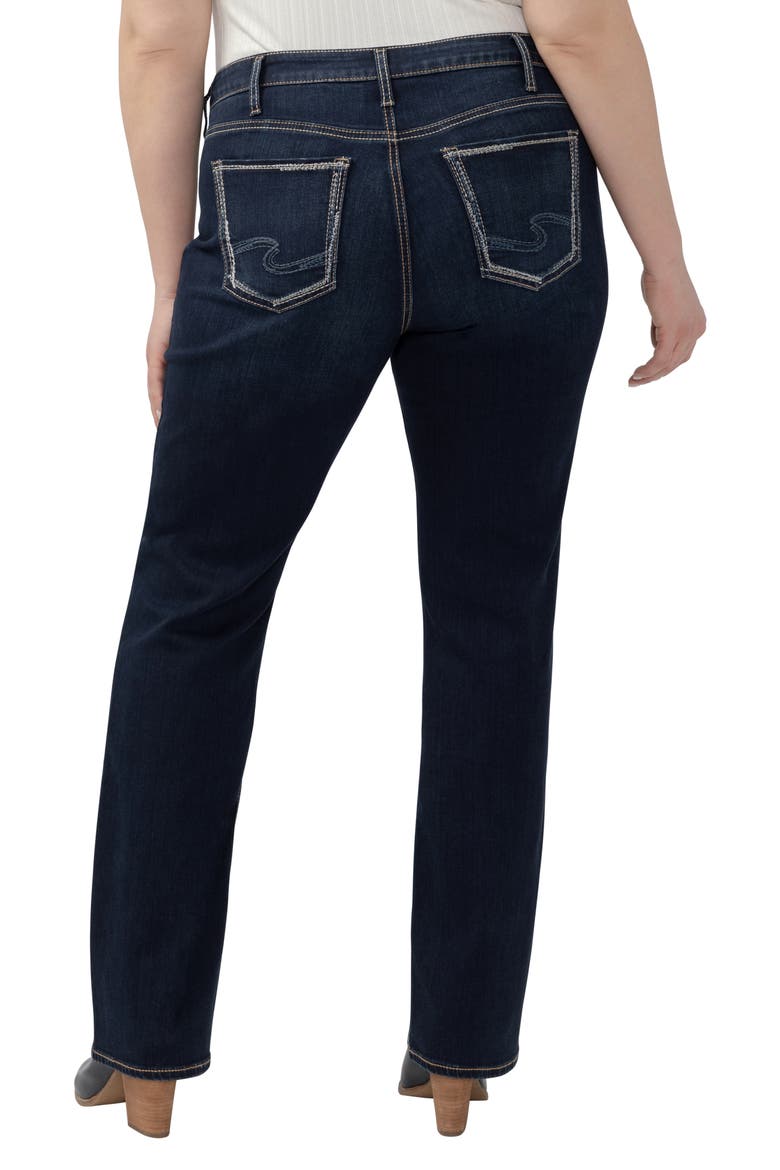 Suki Mid Rise Slim Bootcut Jeans, Alternate, color, NOEL