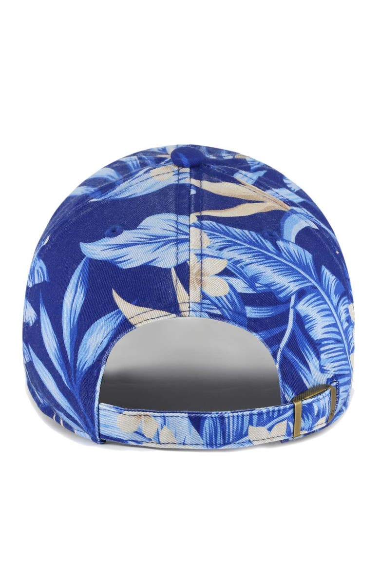 '47 Men's '47 Royal Kansas Jayhawks Tropicalia Clean Up Adjustable Hat, Alternate, color, Royal