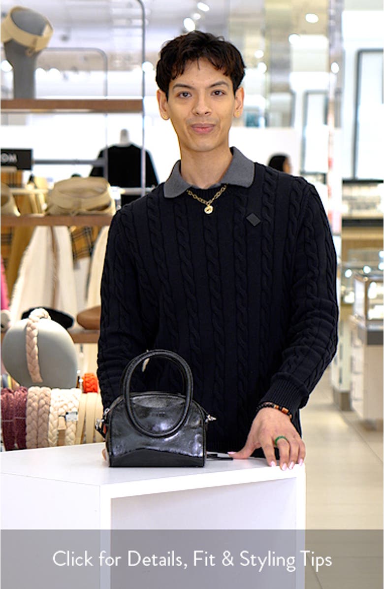 Mini Maude Top Handle Bowler Bag, sales video thumbnail