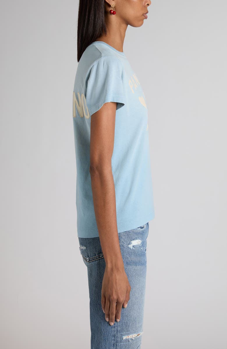 Valentino Graphic T-Shirt, Alternate, color, Azure