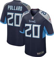 Nike Men's Nike Tony Pollard Navy Tennessee Titans Game Player Jersey