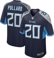 Nike Men's Nike Tony Pollard Navy Tennessee Titans Game Player Jersey
