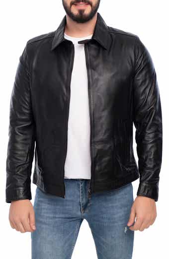 VELLAPAIS Landon Leather Jacket