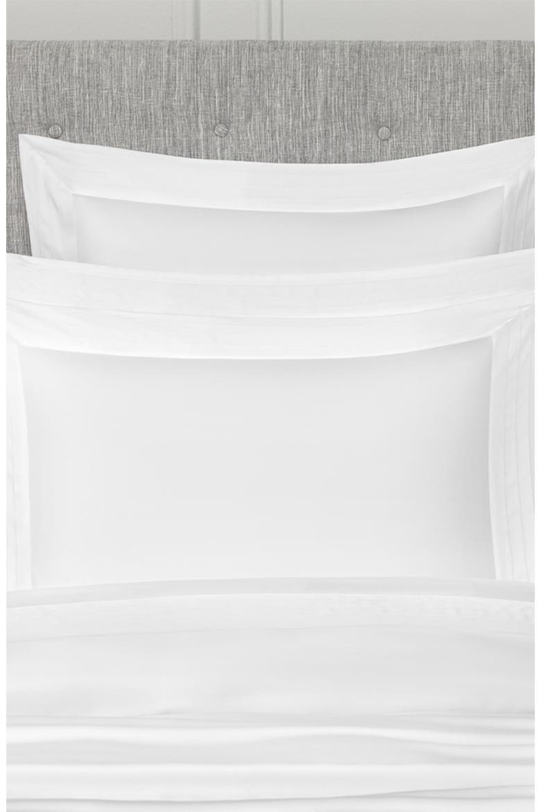 Eden Pillowcase, Alternate, color, White