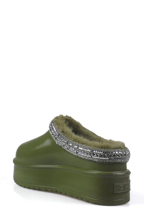 ARTISAN CRAFTED BY ZIGI ARTISAN CRAFTED BY ZIGI SOFIE FAUX FUR PLATFORM SLIPPER 