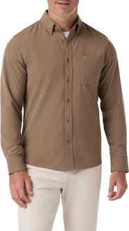 Mizzen+Main City Trim Fit Flannel Button-Down Shirt