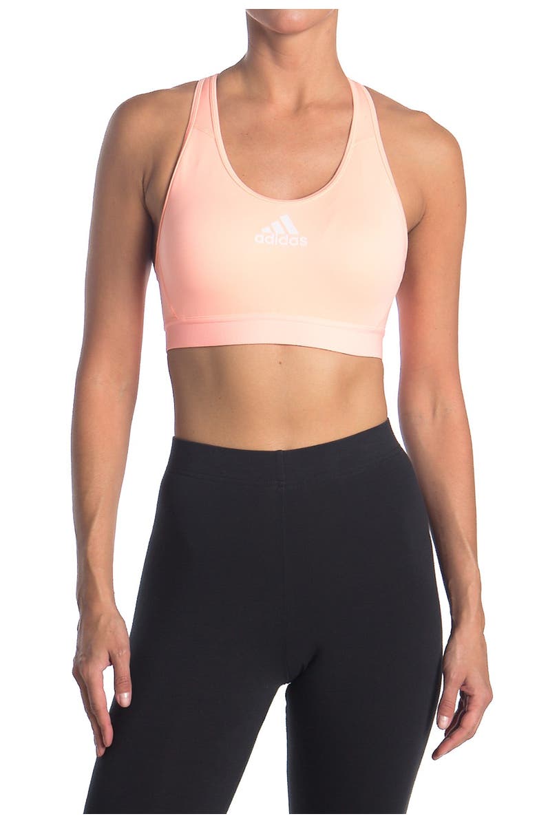 adidas Don't Rest Alphaskin Padded Sports Bra, Main, color, 