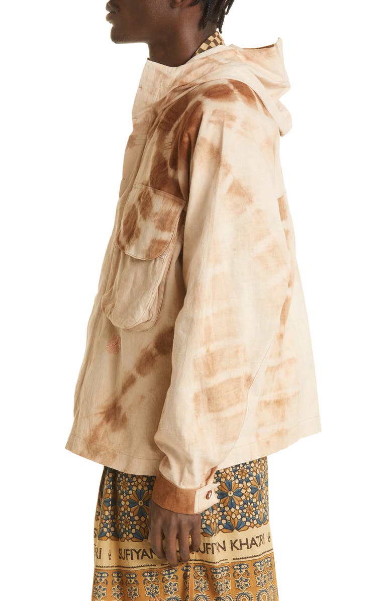 Story mfg. Forager Tie Dye Organic Cotton Jacket, Alternate, color, 