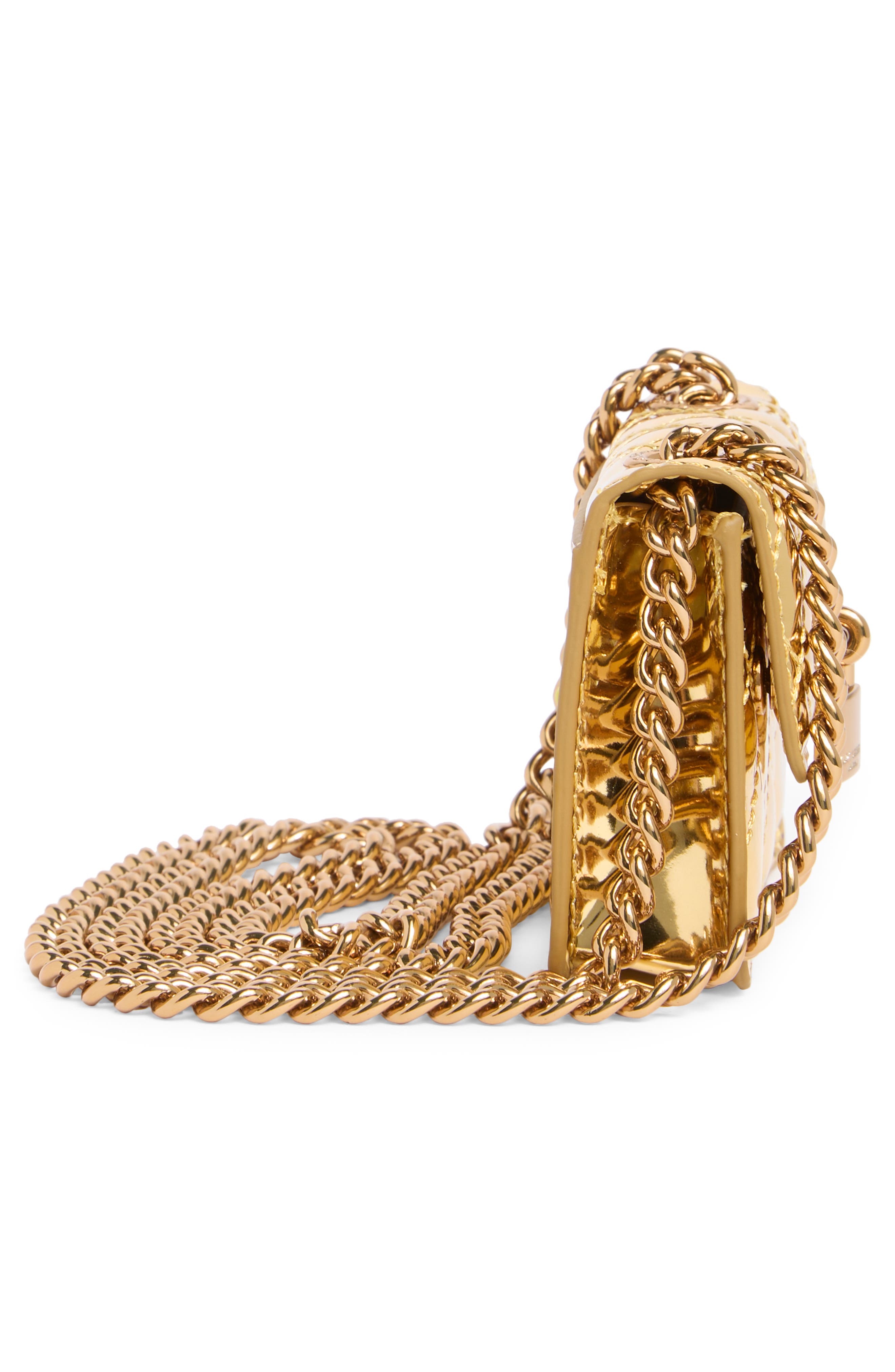 Kurt Geiger London Micro Brixton Quilted Shoulder Bag, Alternate, color, 