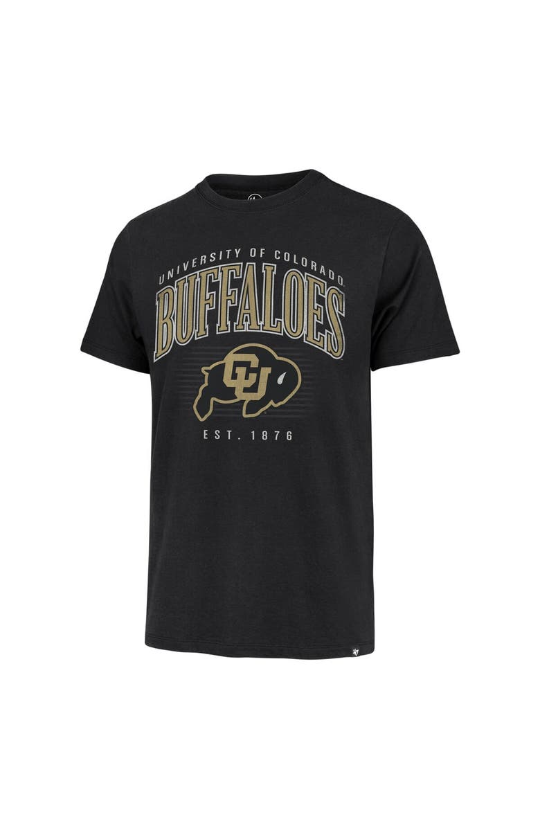 '47 Men's '47 Black Colorado Buffaloes Arch Logo Franklin T-Shirt, Alternate, color, Black