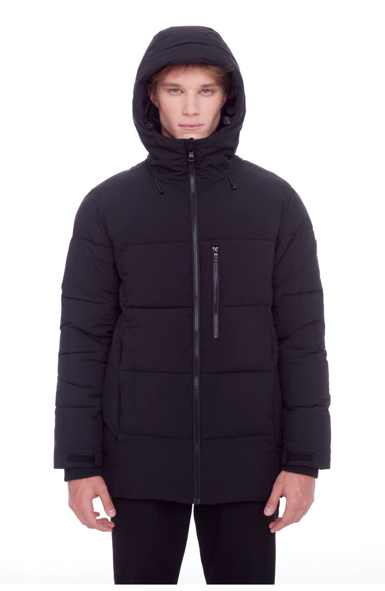 Alpine North BANFF - Vegan Down Mid-Weight Quilted Puffer Jacket, Main, color, Black