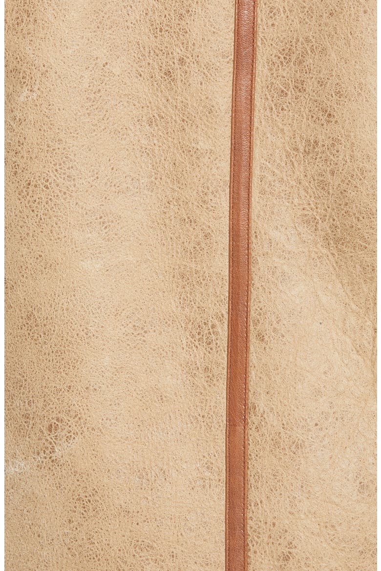 Yates Genuine Shearling Hooded Parka, Alternate, color, SAND