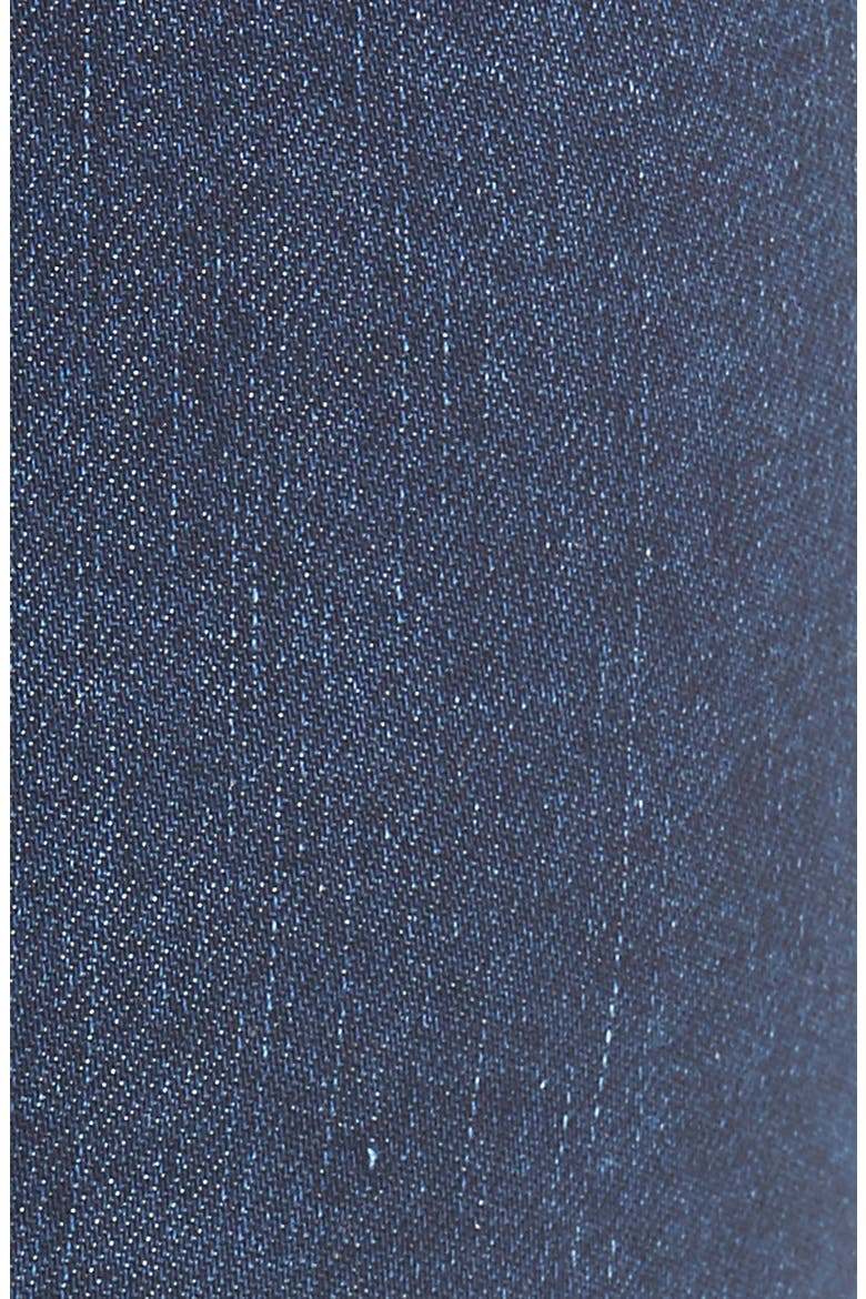 Cut Edge Skinny Jeans, Alternate, color, DARK INDIGO BLUE