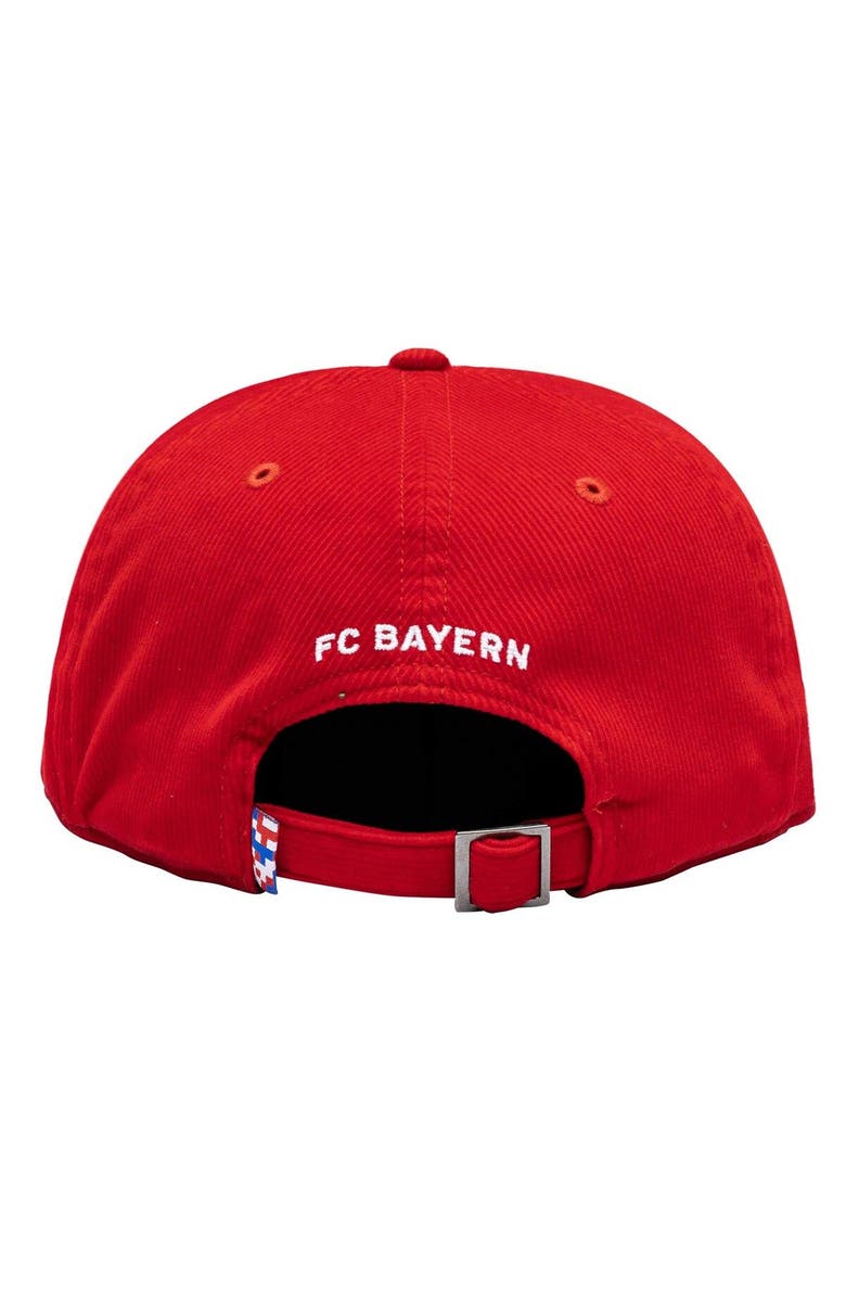FAN INK Men's Red Bayern Munich Snow Beach Adjustable Hat, Alternate, color, 