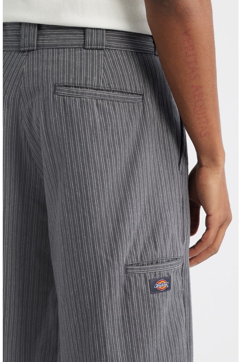 Dickies Lima Loose Fit Pinstripe Cotton Twill Work Pants (Men
