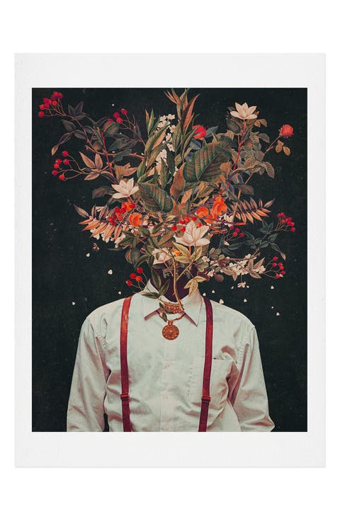 Frank Moth Foliage Art Print