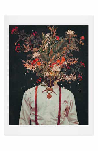 Deny Designs Frank Moth Foliage Art Print