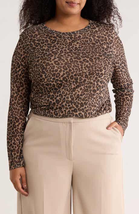 Sanctuary Perfect Long Sleeve Mesh Top