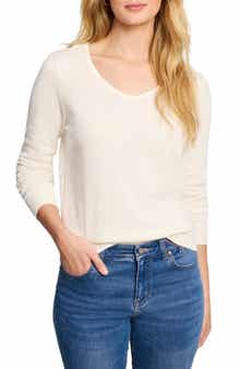 NIC+ZOE Set In V-Neck Sweater