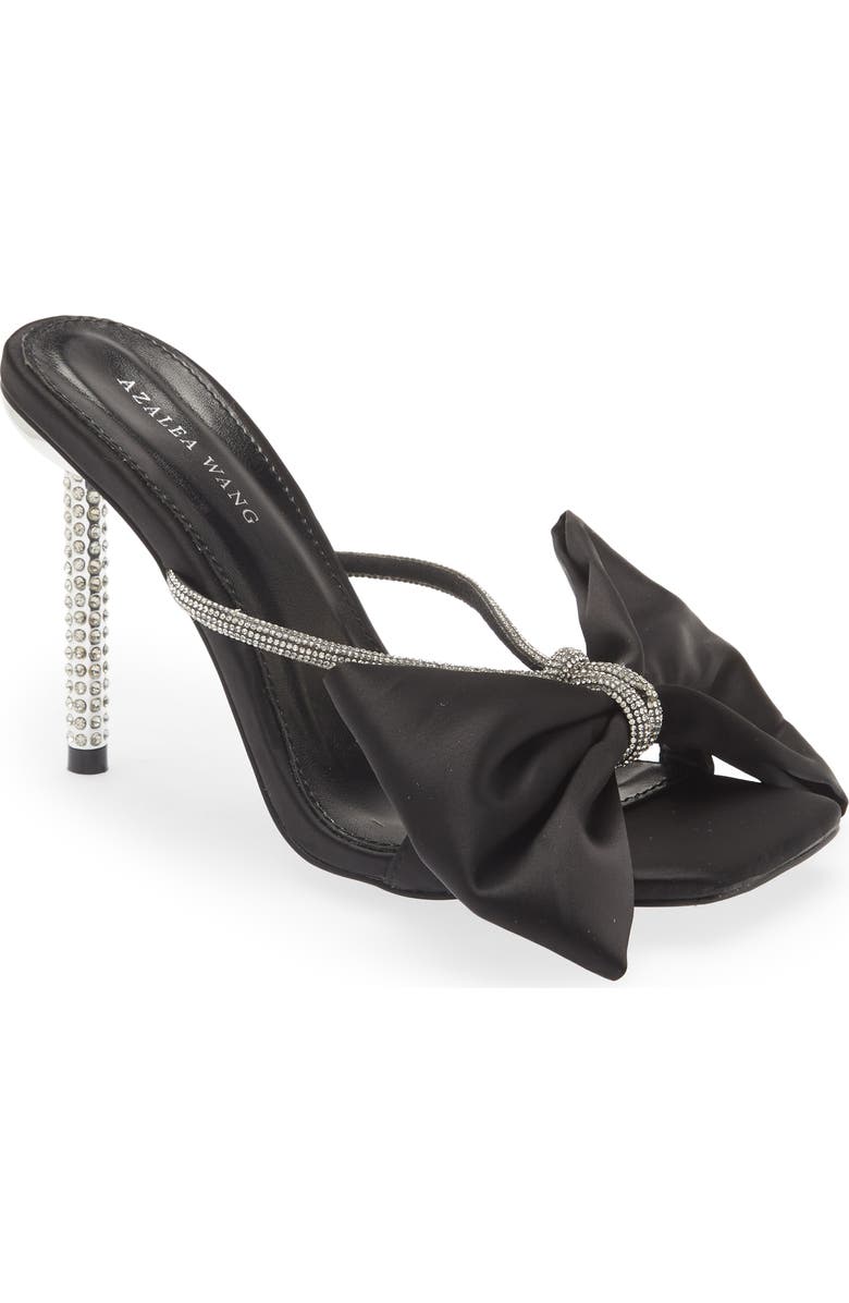 AZALEA WANG Tatum Bow Slide Sandal, Main, color,