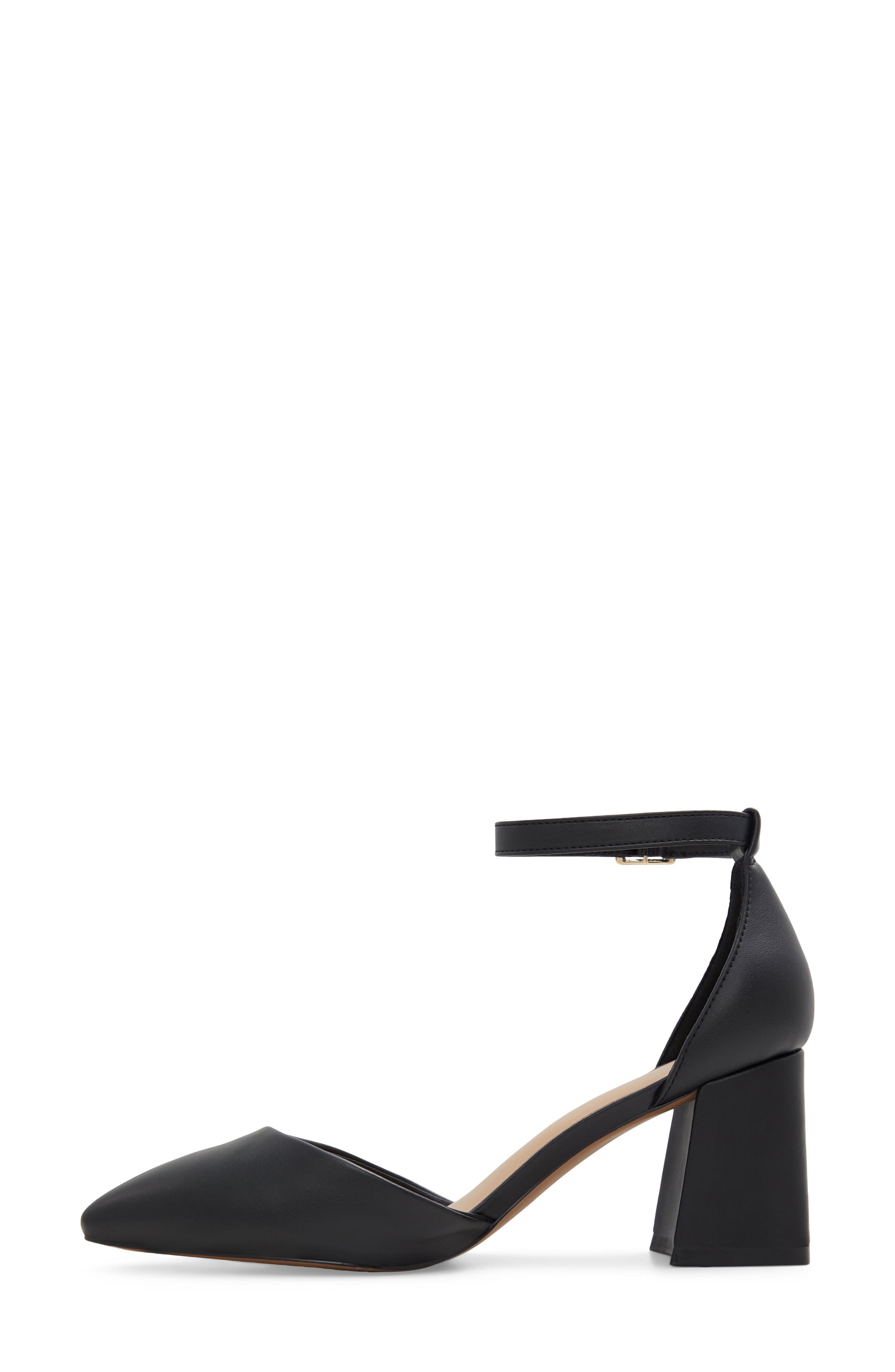 Call It Spring By Aldo Daliaa Ankle Strap Pointed Toe Pump, Alternate, color, Black