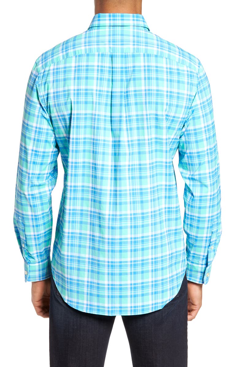 vineyard vines Sandspar Tucker Classic Fit Plaid Sport Shirt, Alternate, color, 