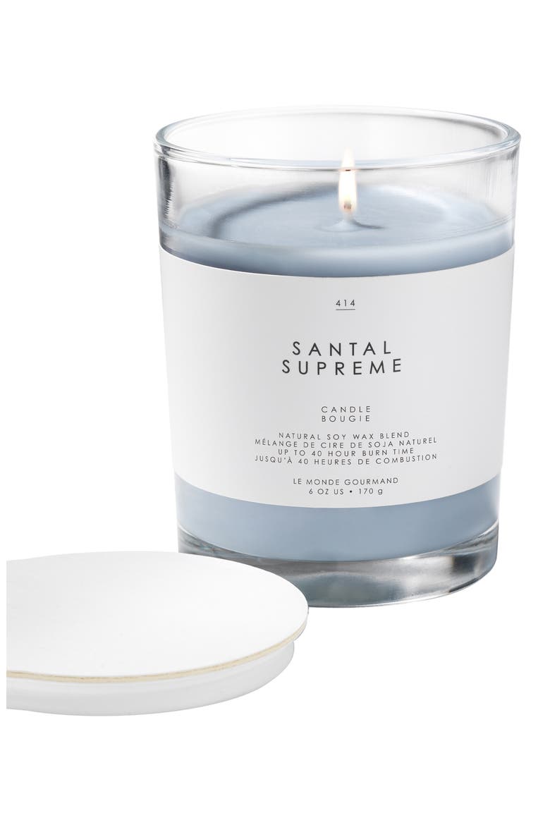 Santal Supreme Candle, Alternate, color, NO COLOR