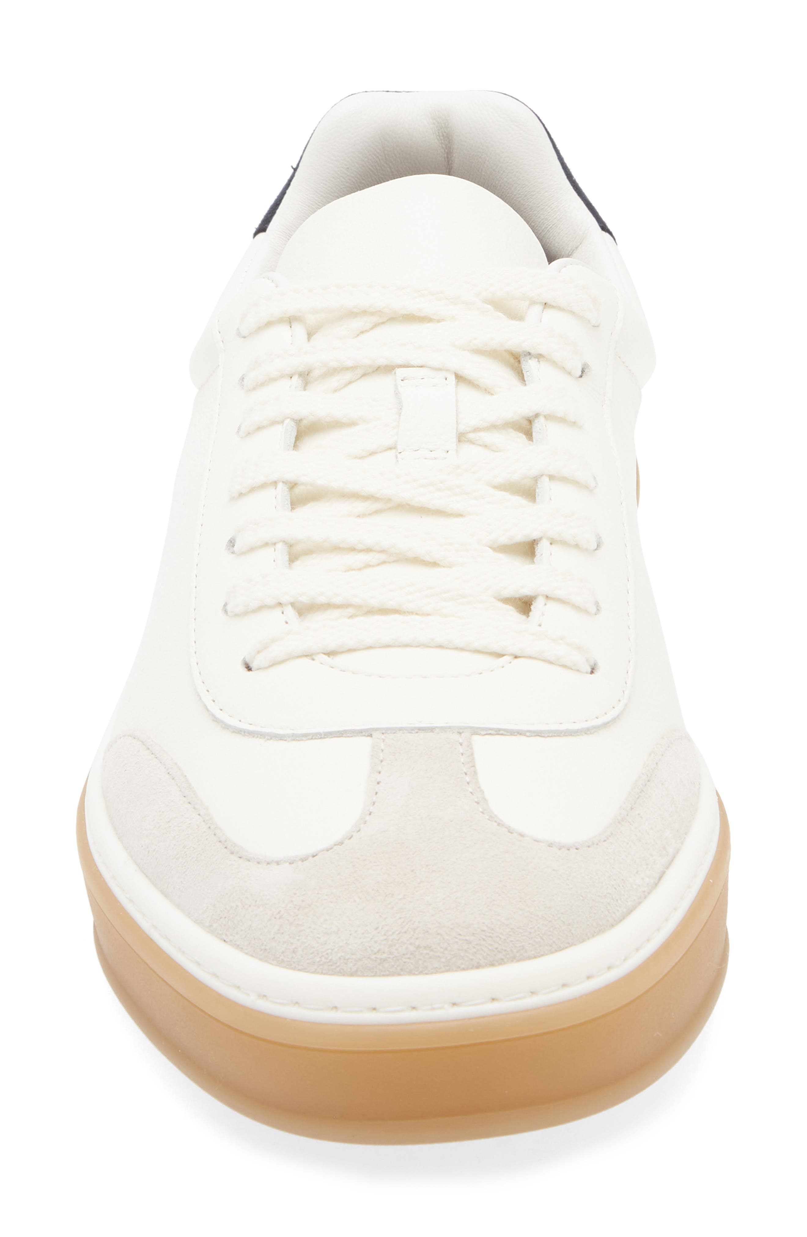 BOSS Zarek Low Top Sneaker, Alternate, color, White