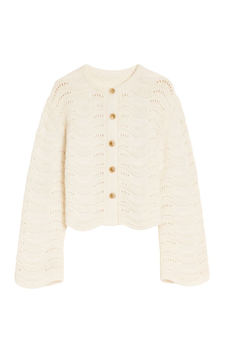 Rem Knit Cardigan, Alternate, color, Ivory