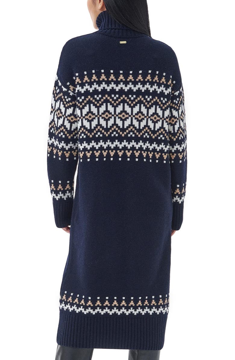 Barbour Patrisse Fair Isle Long Sleeve Sweater Dress, Alternate, color,