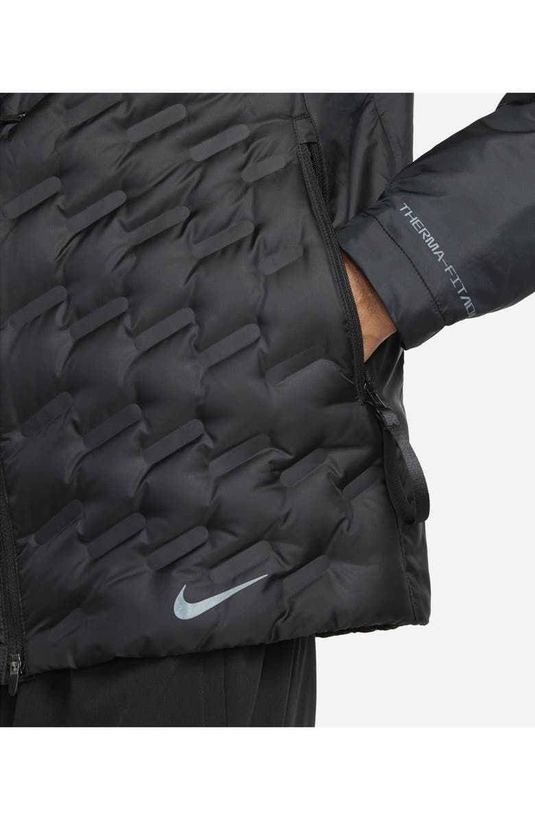 Nike Therma-FIT Quilted Running Jacket, Alternate, color, 