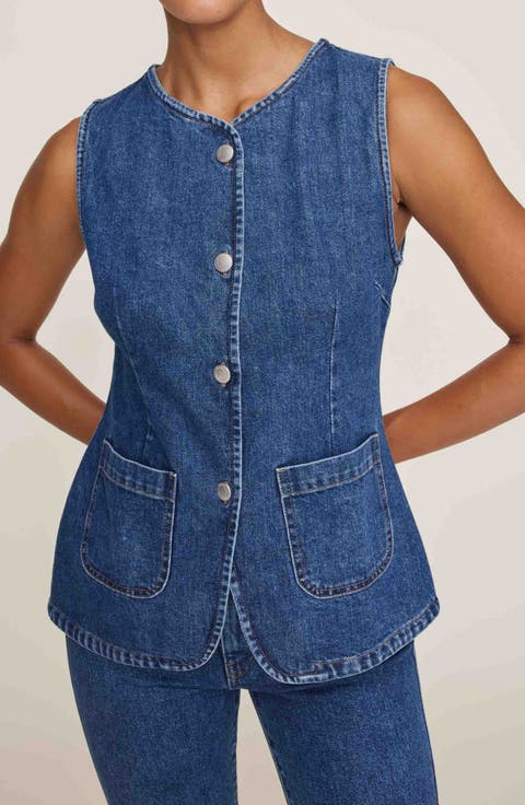 Amalie Denim Vest (North Beach)