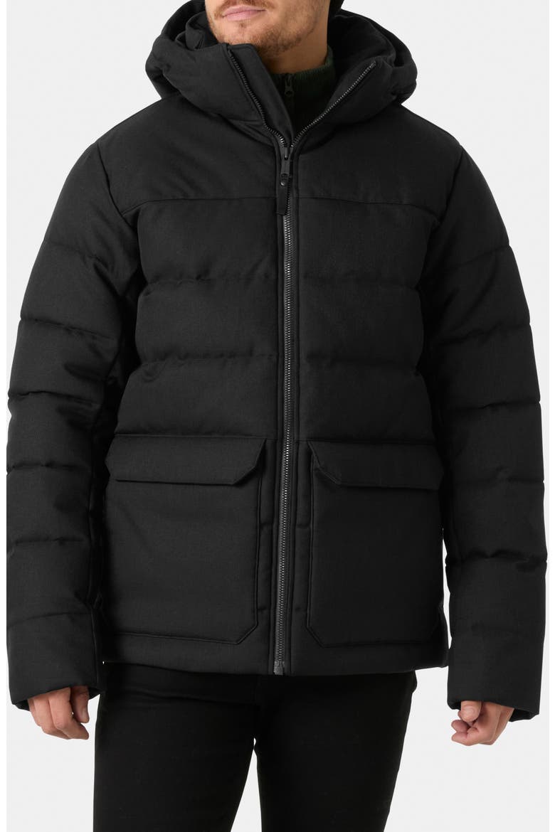 Chill Puffy Parka, Main, color, BLACK
