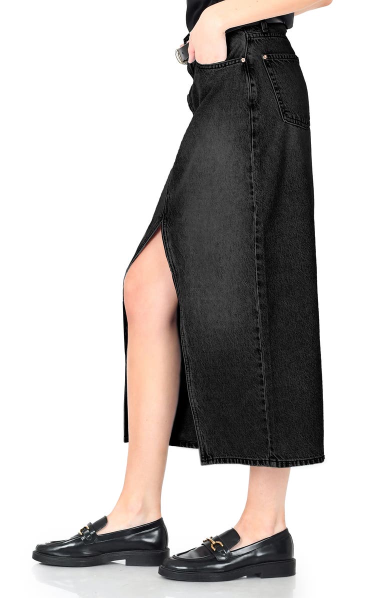 Modern American Maxine Skirt, Alternate, color, Bern Black