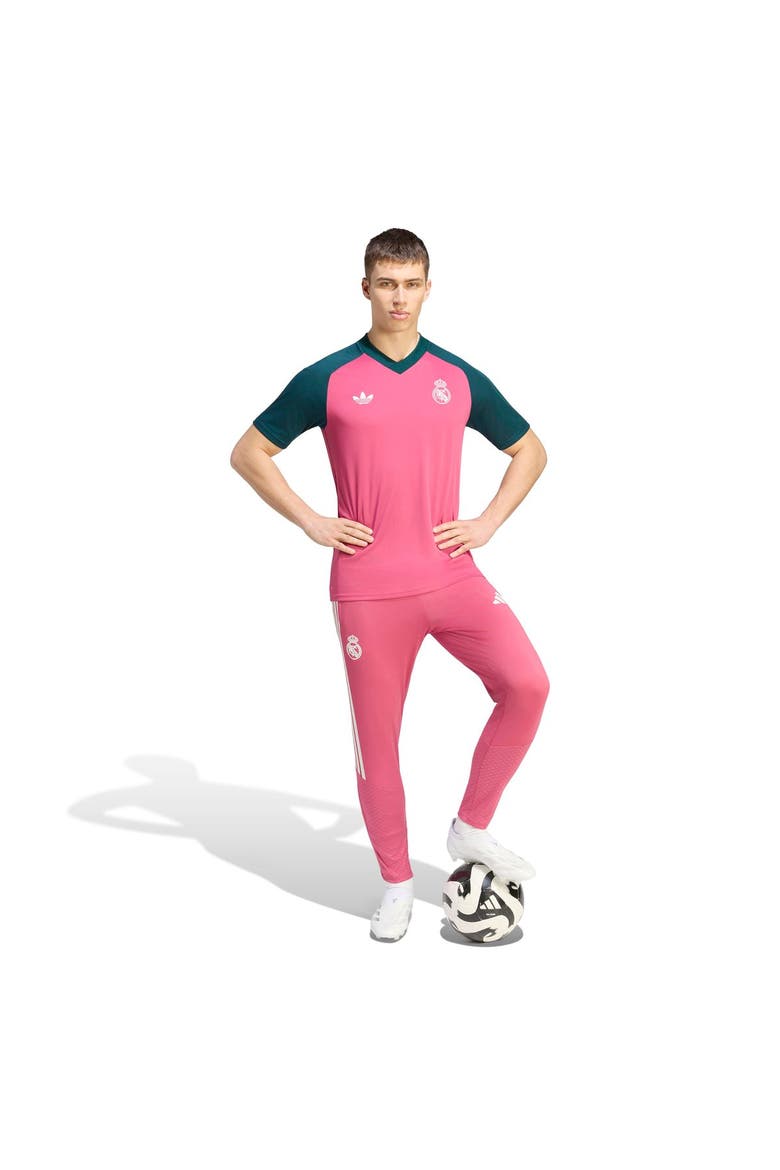 Men's adidas  Pink Real Madrid 2026/27 Away Pre-Match Jersey, Alternate, color, Pink