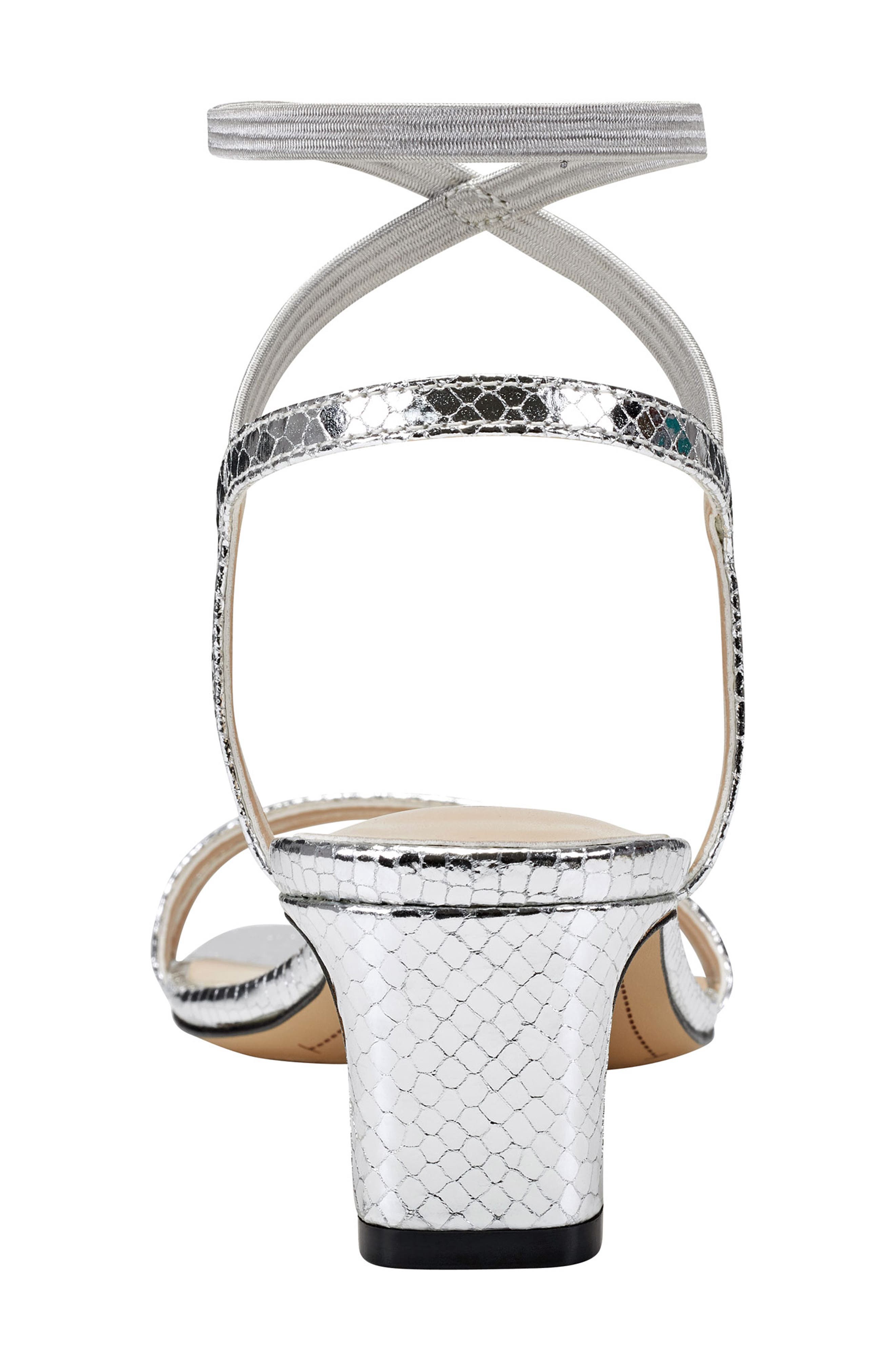 Margot Sandal, Alternate, color, SILVER SNAKE