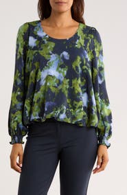 PATRIZIA LUCA Smoke Long Sleeve Top